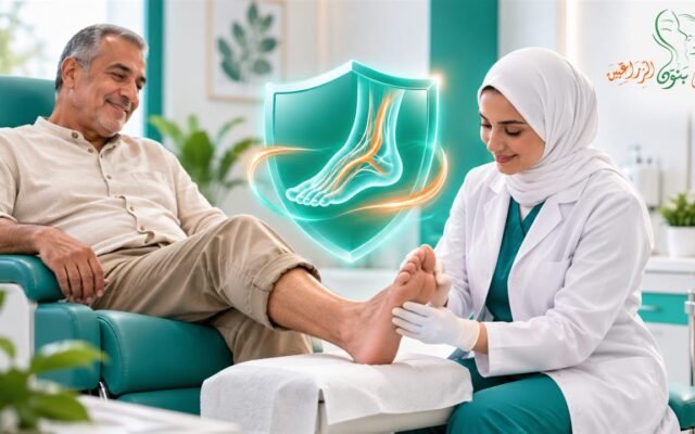 العناية بالقدم السكري: خطوات صغيرة تمنع مشكلات كبيرة